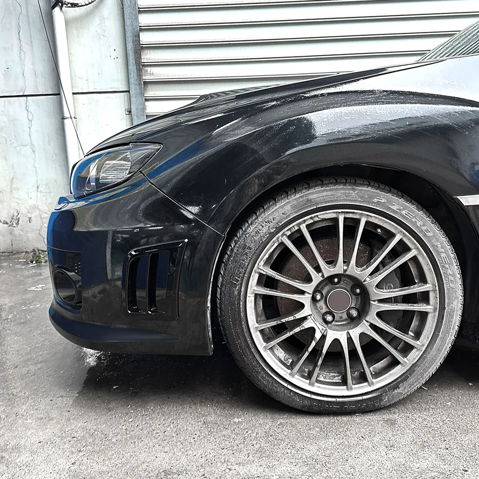 スバルインプレッサWRX STI フロントバンパー ABSグロスブラック