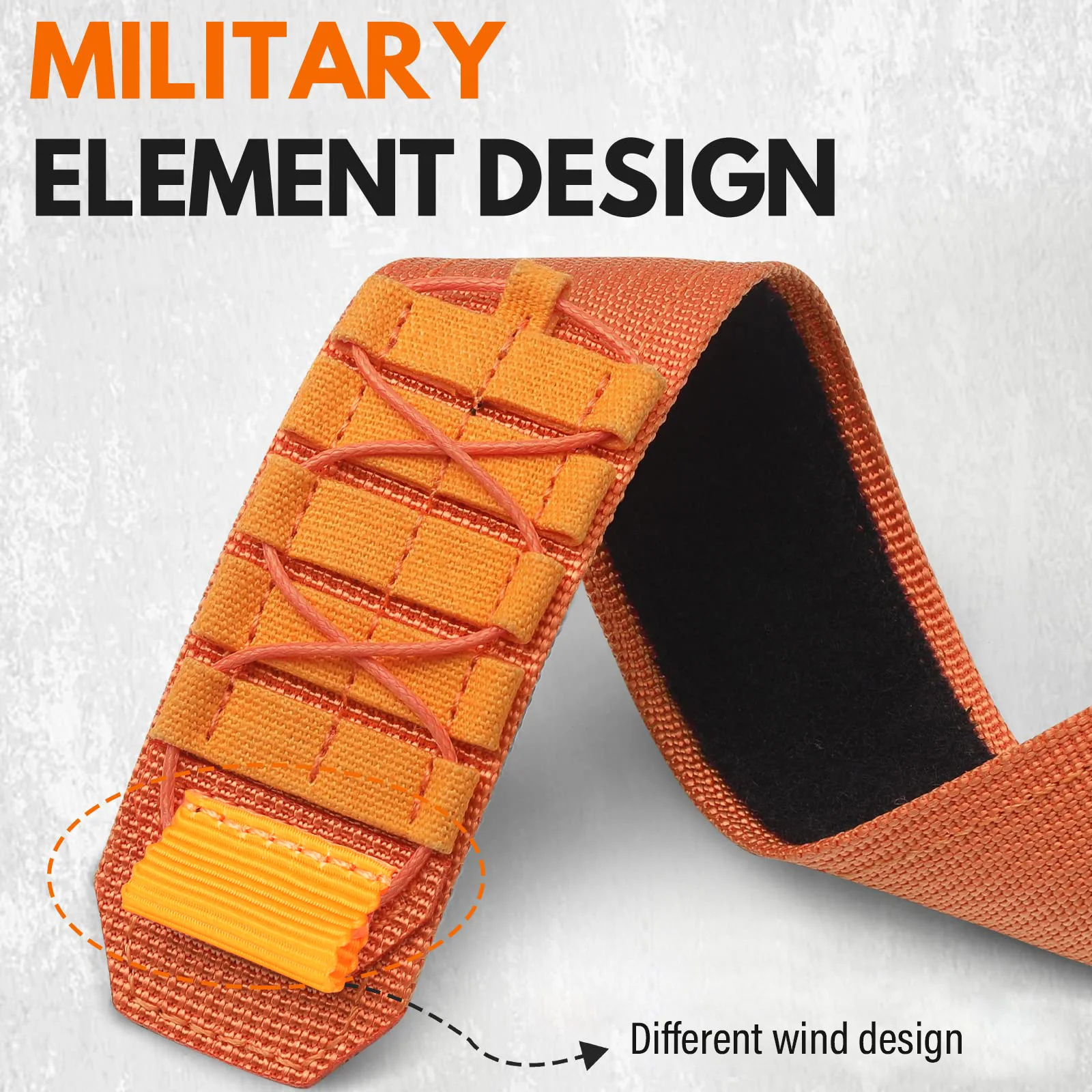 22mm 26mm Nylon Watch Strap for Garmin Fenix 8/E/Epix Pro 47mm 51mm, Fenix 7/7X/6/6X Pro, Tactix 7/Tactix 8 Velcro QuickFit Band