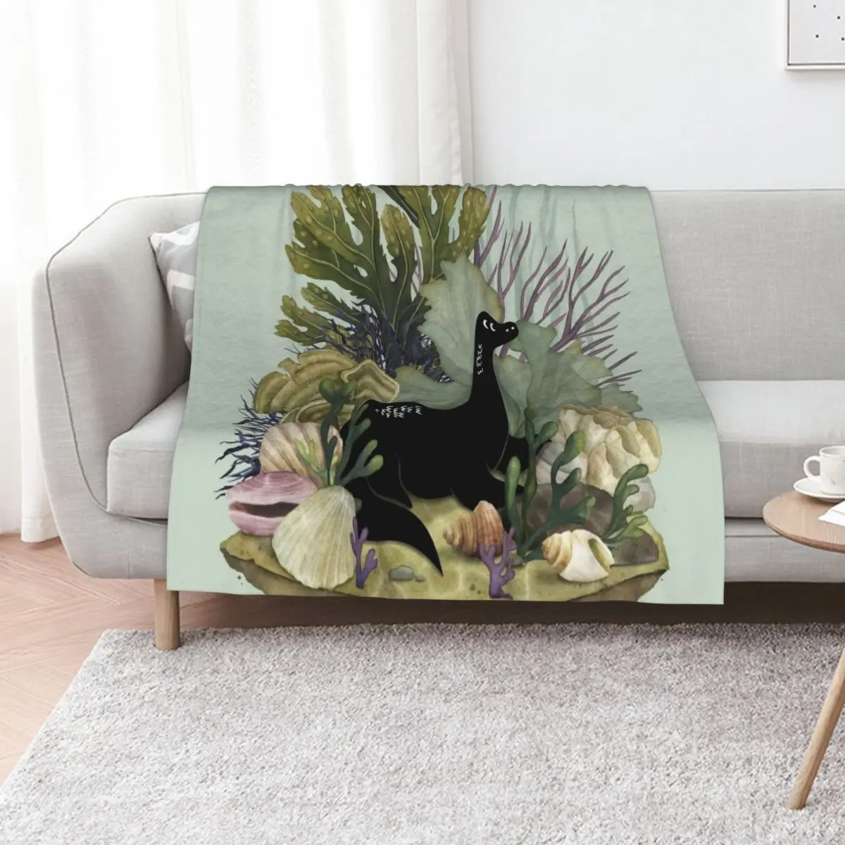 Tiny Nessie Throw Blanket Loose Decorative Throw Soft Plaid Comforter Winter beds Luxury St Blankets