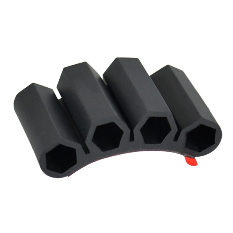 

Adhesive Backed Drill Bit Holder With Adhesive Backing For securely attachment To Power Tool Quickly Bit Changes