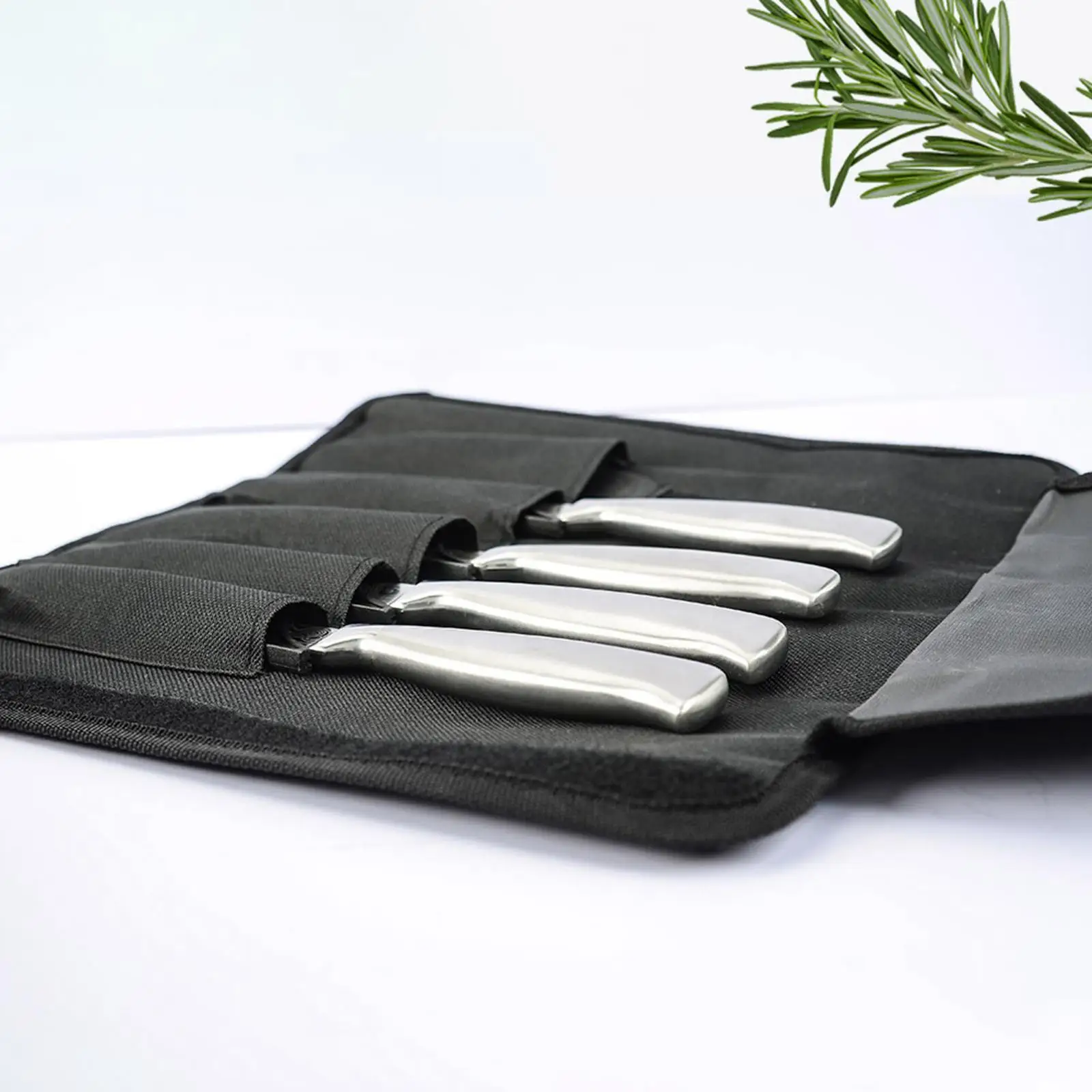Knife Storage Bag Multiuse Roll-up Chef Bag for Kitchen Restaurants Bars