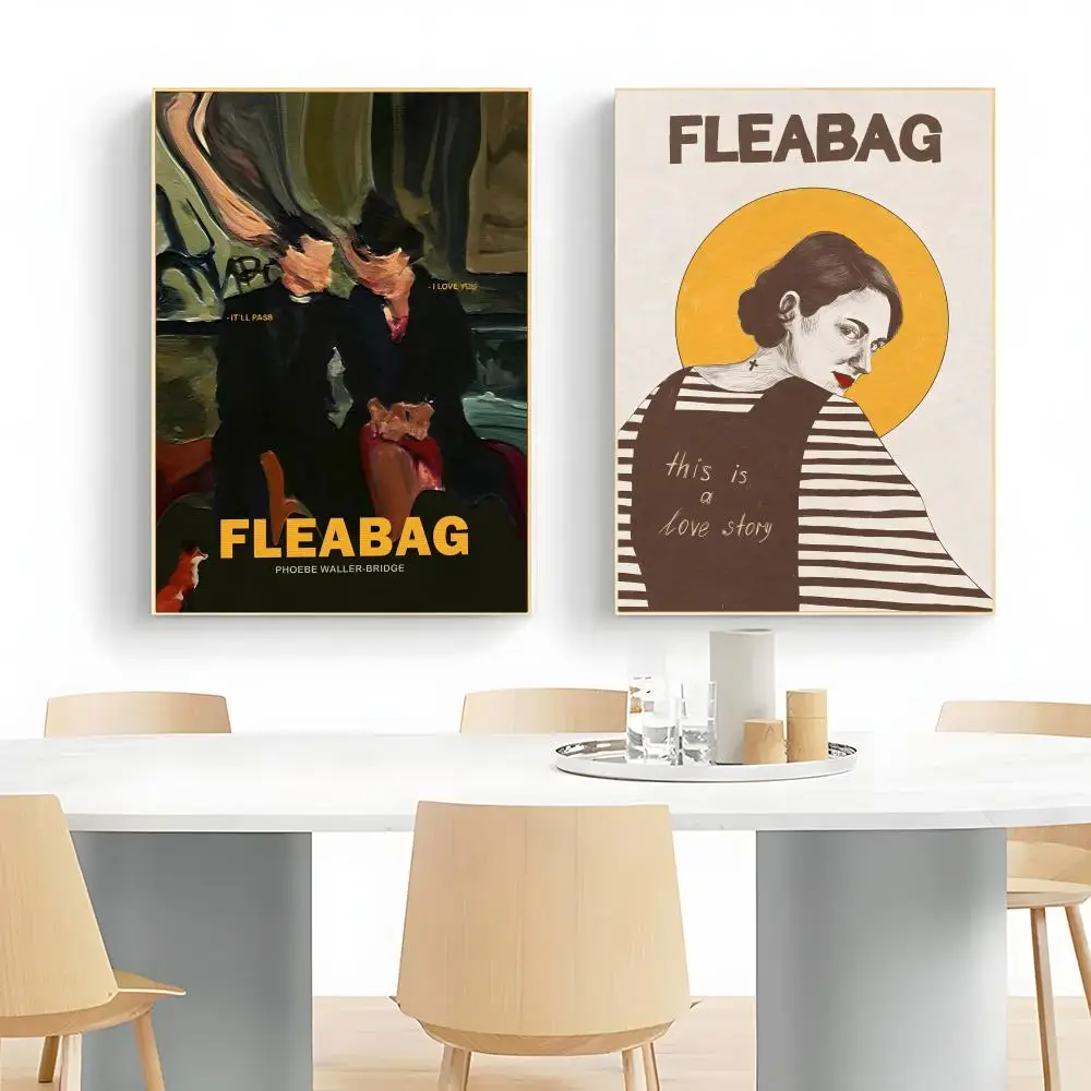 Classic Comedy Modern TV Show F-Fleabag Poster Wall Art Print Poster Decorative Mural Home Decor Gift Unframed