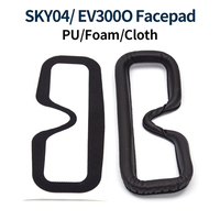 SKYZONE SKY04X pro FPV Goggles Head Facepad Mask EV300O Cloth/Foam/PU Material Replacement Parts Accessories for Rc plane Drone