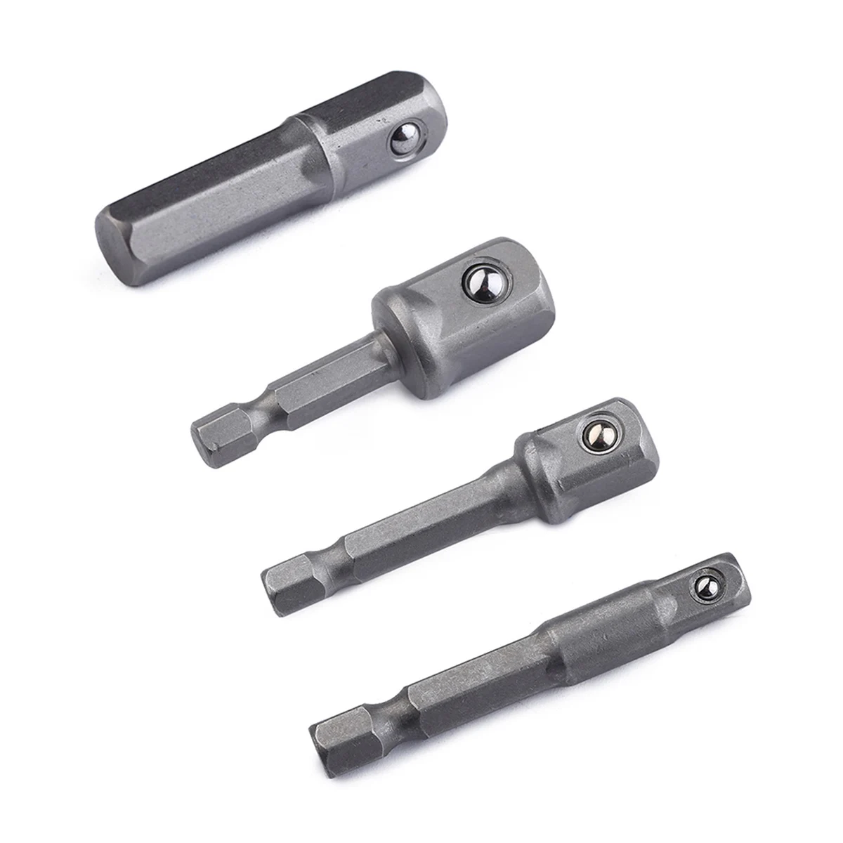 8pcs Adapter Set Steel Ball Adapter Heavy Duty Socket Adaptor Power Screwdriver Socket Set Tool