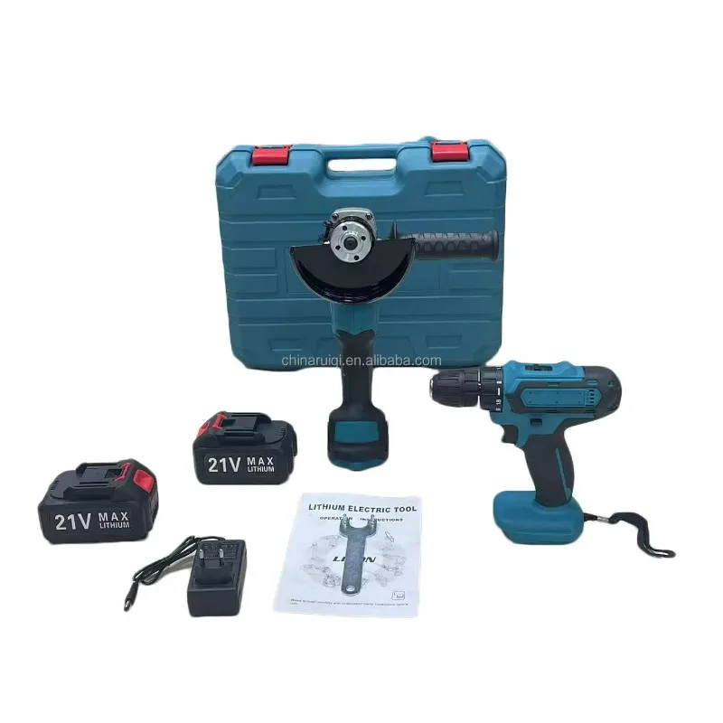 

XIDELANG Brushless Lithium Battery Angle Grinder Machine Electric 100mm 115mm Cordless Stone Grinder