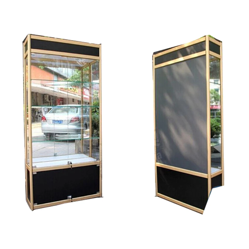 Lemari Rokok Grosir Custom.2023, Etalase Toko Rokok, Lemari Pajangan Cerutu Kaca untuk Toko Rokok