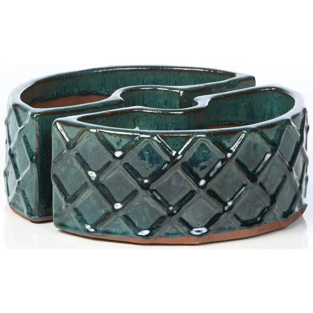 

Home Cobblestone Effect Umbrella Stand Planter in Atlantis Blue