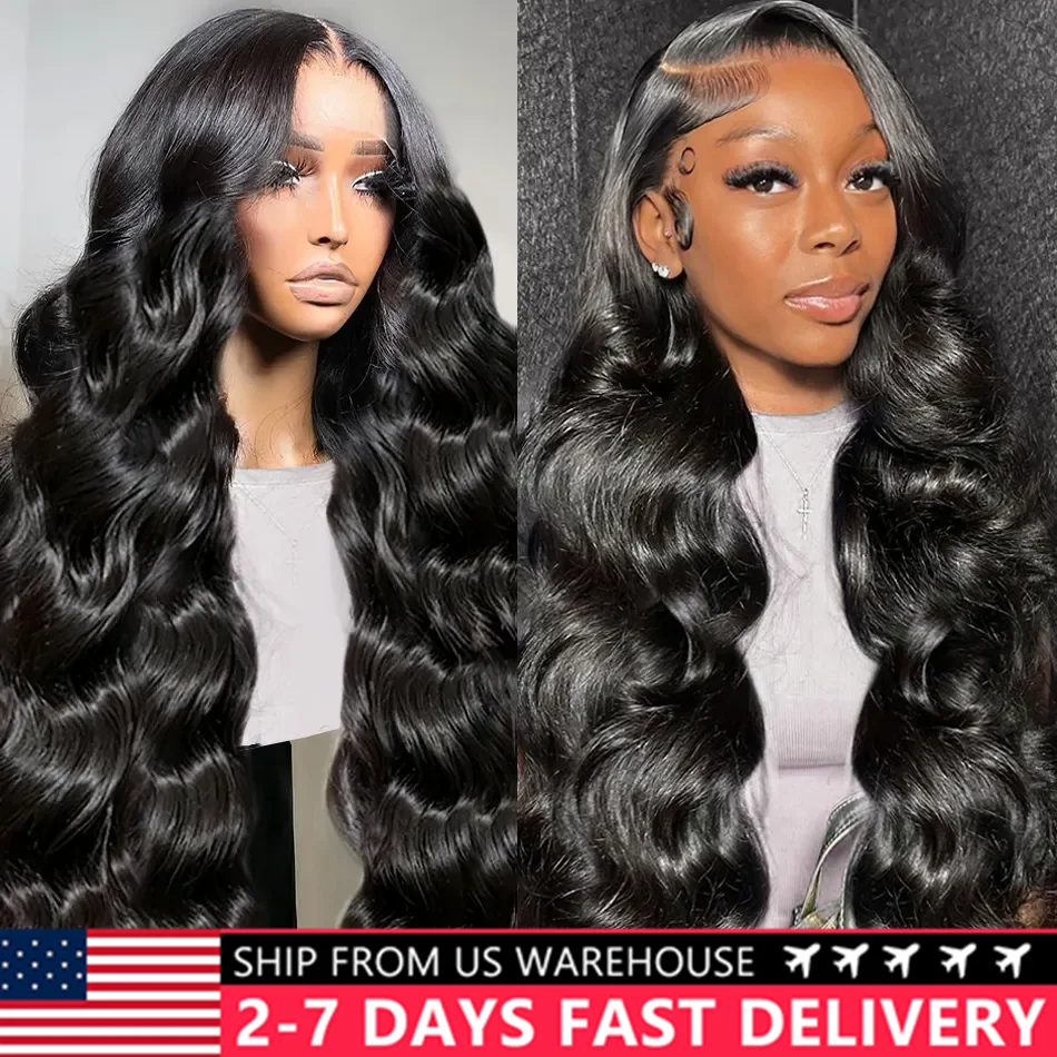 180% Density 13x4 13x6 Body Wave Lace Front Human Hair Wigs For Women 100% Remy Brazilian Human Hair Wigs For Black Women Bling