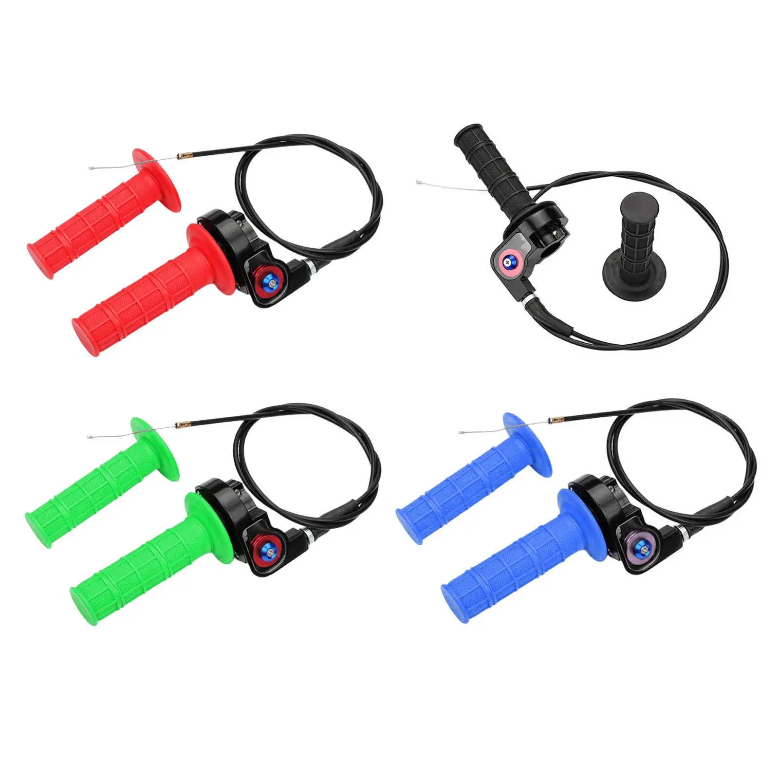 

Twist Throttle with Cable Handle Assembly Fits for 150cc-250cc Dirt Pit Bike