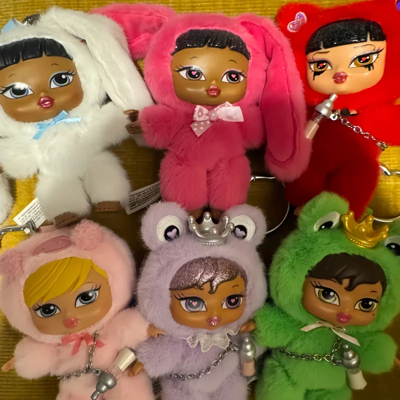

New Bratz Bratziez Plush Doll Trendy Toy Kawaii Genuine Blind Box Fluffy Keychain Pendant Cuet Mystery Box Kids Birthday Gifts