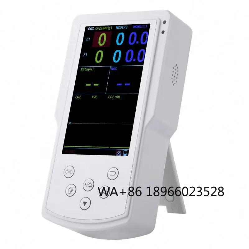 Handheld Human Veterinary Multi  Gas Analyzer Detector ICU CCU Ambulance Use