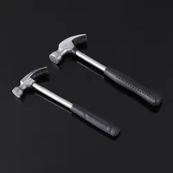 Claw Hammer Multi-function Steel Pipe Handle Hammer Safety Hammer For Traceless Nails Window Breaker Household Hardware Tools