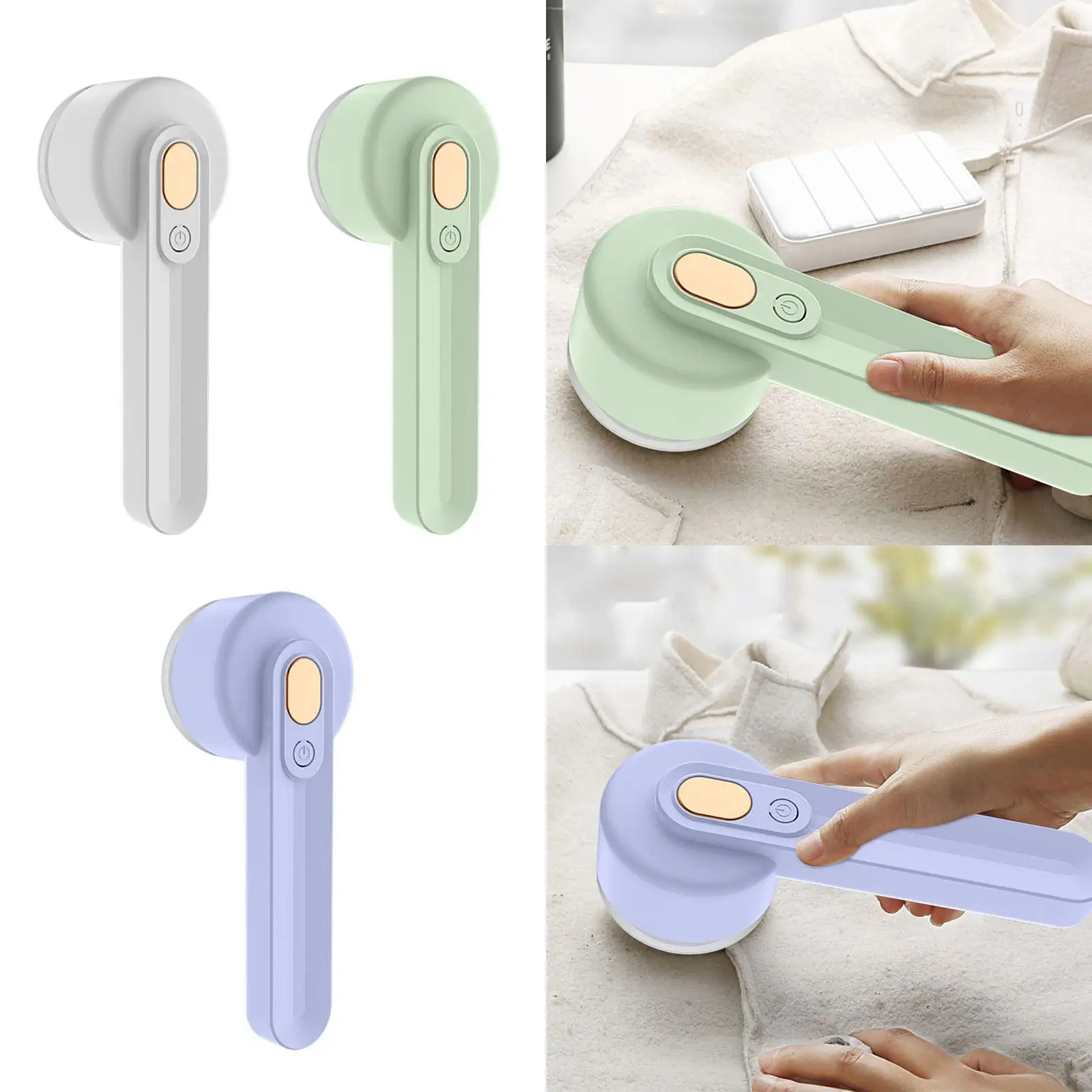 Removedor de pelusas portátil recargable con afeitadora de tela para muebles de cama