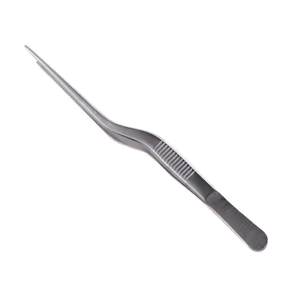 Portable Silver Ear Wax Removal Stainless Steel Nose Clip Nail Clip Ear Care Tools Ear Cleaning Clip Ear Tweezer