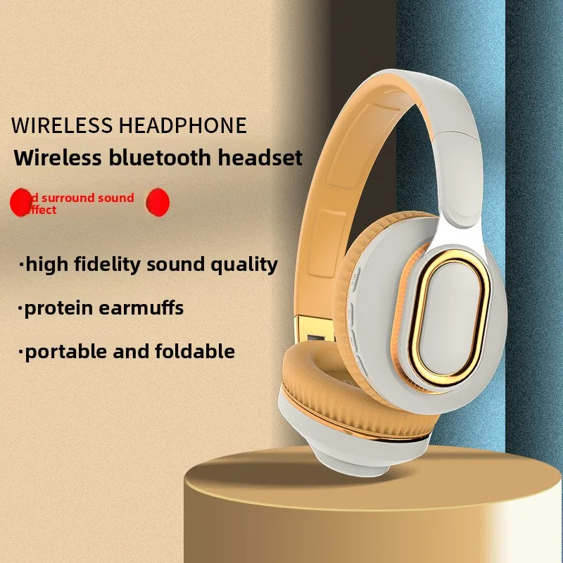 

Popular Stereo Headset Bluetooth Headset Subwoofer Card Foldable Retractable Headset