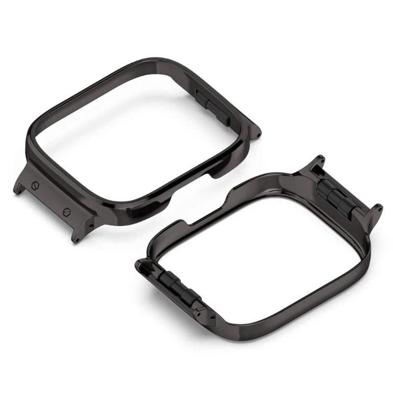 Smartwatch معدن شل حامي الحال ، استبدال الإطار ، الوفير ل Redmi ساعة 3 نشط ، Redmi Watch3 لايت ، ساعة الإكسسوارات