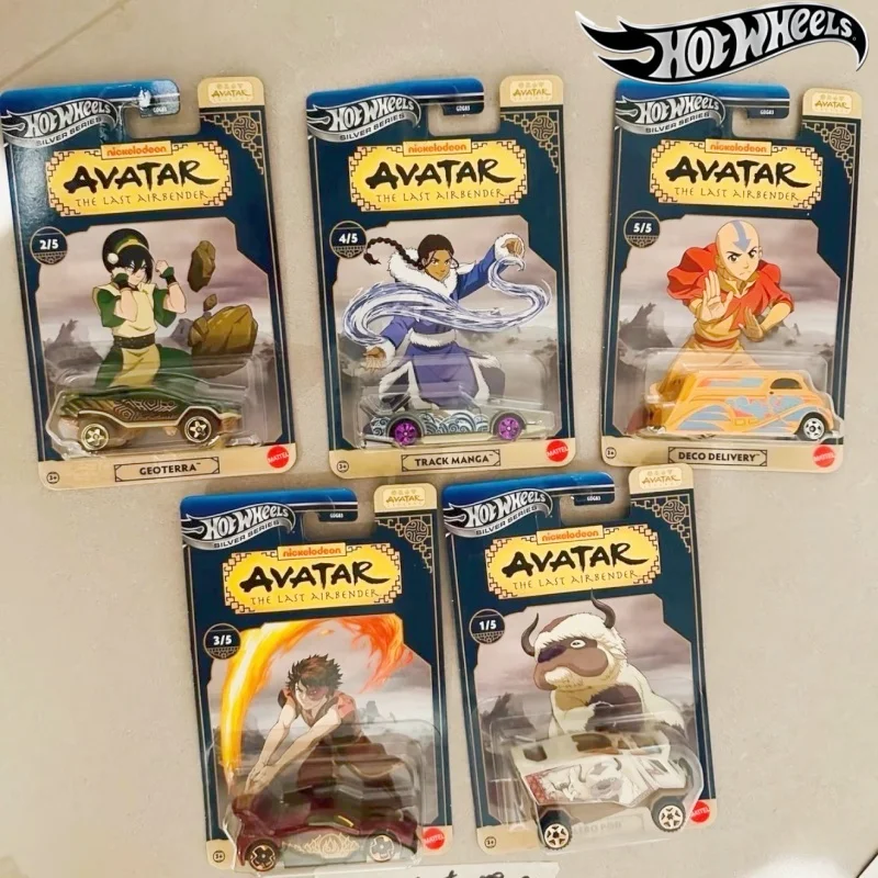 هوت ويلز الصورة الرمزية آخر Airbender 1:64 مقياس يموت الصب سيارة لعبة سيارة تحصيل مجموعة من 6 جديد 2025 سلسلة فضية قسط