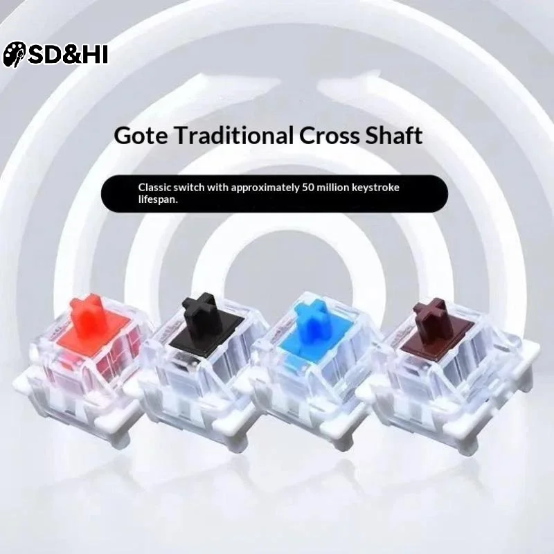 Mechanical Keyboard Switches With Clicky Feedback And Switch Puller For Mechanical Keyboard Building Gaming Typing