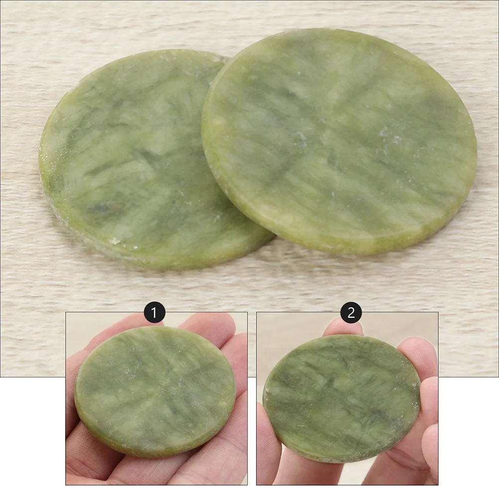 6 Stuks Jade Steen Wimper Extension Pallets Lijm Houder Pads Diverse Kleuren Niet-Drogen Oppervlak Voor Professionele Lash toepassing