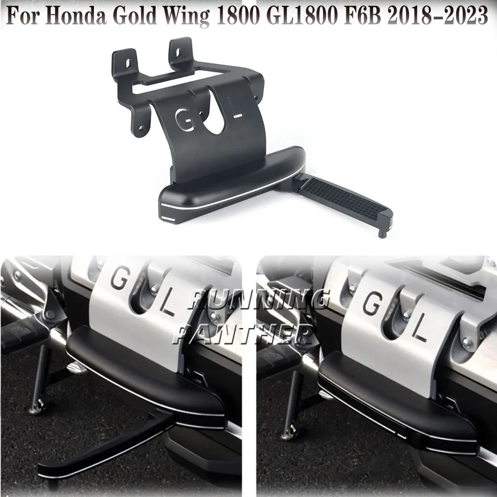 Footrest For Honda Gold Wing 1800 GL1800 F6B 2018-2023 Motorcycle Adjustable Foldable Foot Pedal Pegs Engine Protection Cover