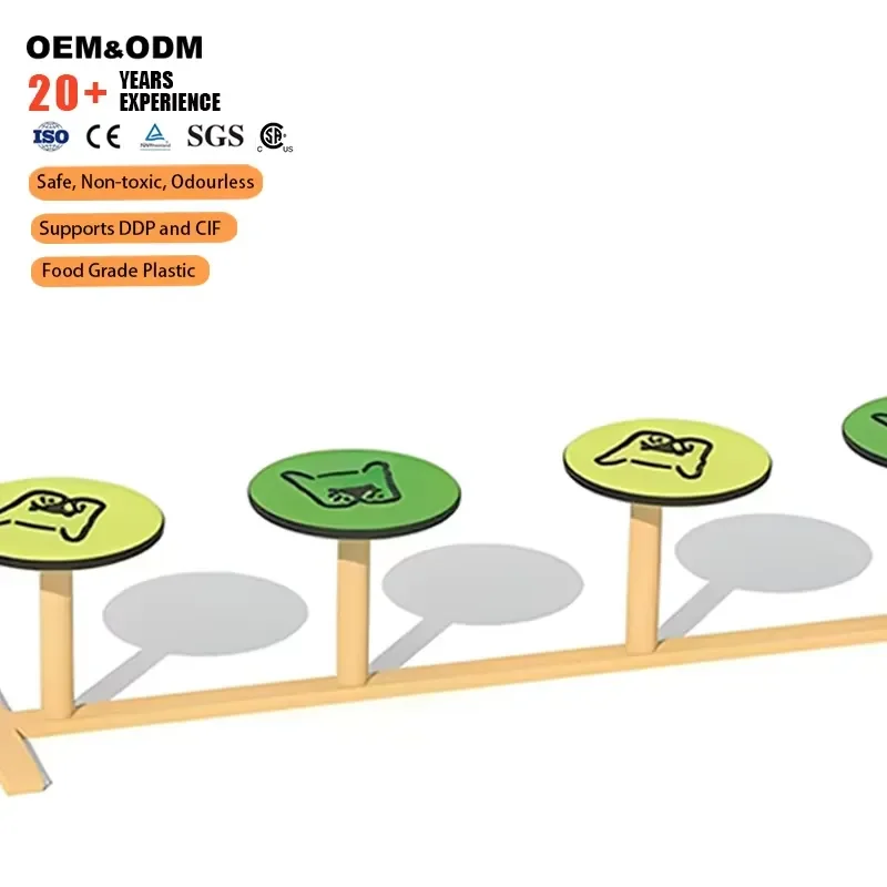 SageDelightRides Customized Pet Playground Equipment Hurdle Set Balance Board Dogs Galvanized Steel Plastic Park Outdoor OEM