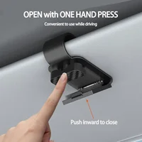 Car Sun Visor Sunglasses Clip Holder Stable Eyeglasses Hanger Card Ticket Organizer Interior Storage Clip Car Accessories 3