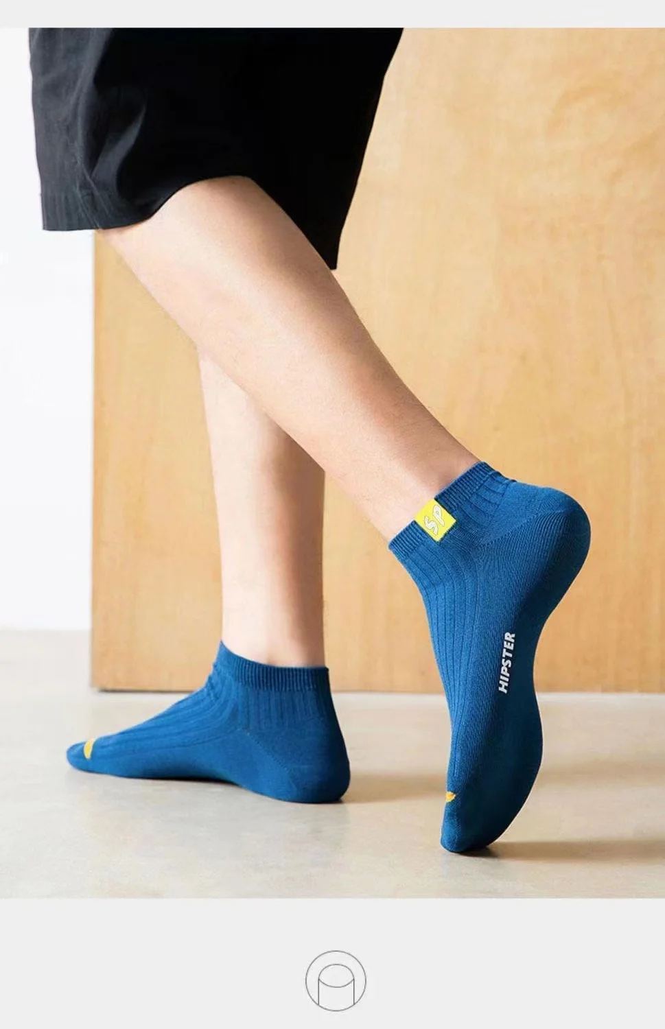 5 Paar 2026 neue Knöchelsocken, niedrig geschnitten, bequem, geruchsabweisend, schweißabsorbierende Sportsocken, geeignet für Frühling, Sommer, Herbst – Detail 8