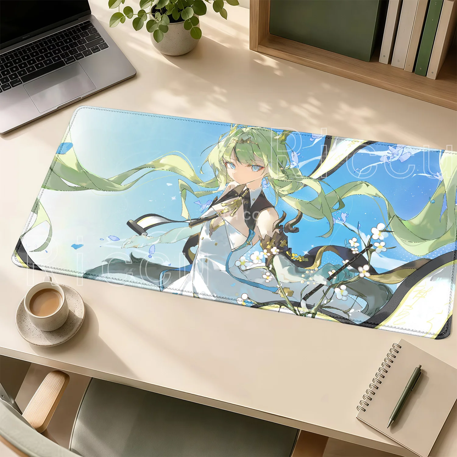 Anime Girl Si Arknights Endfield PC Gaming Speed Mouse Pad Rubber Non-slip Mousepad Office Accessories XXL HD Printing Desk Mat