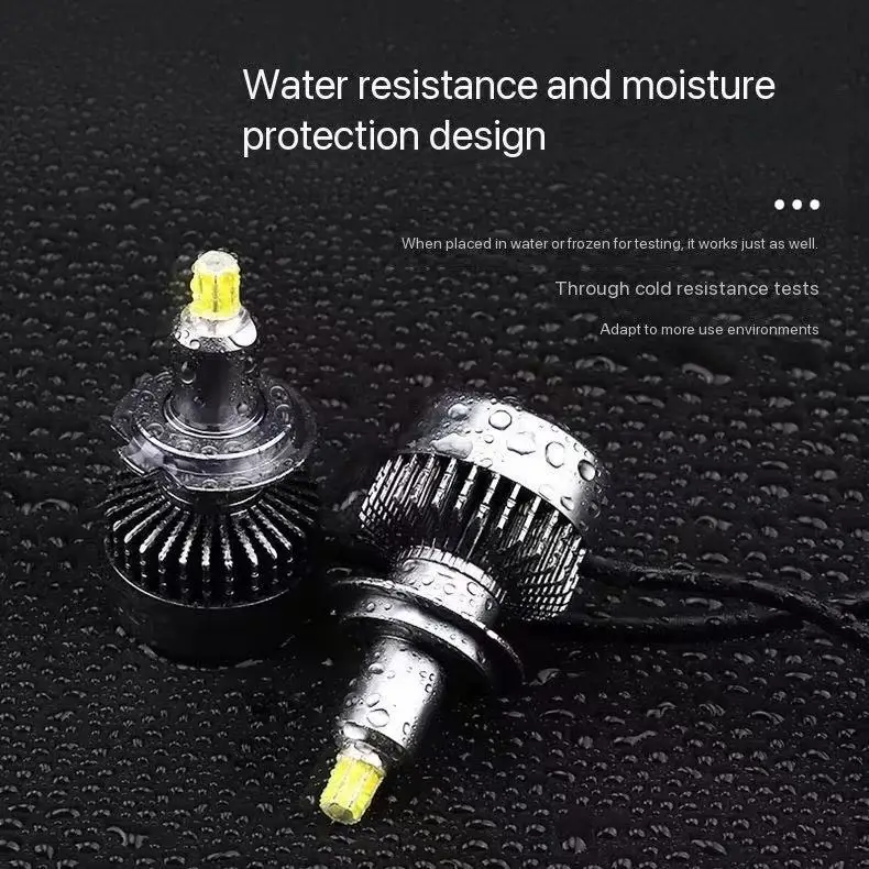 مصابيح السيارة الأمامية LED12V 90W 6000K 360 درجة لتويوتا فورتشنر 2016-2020 #2