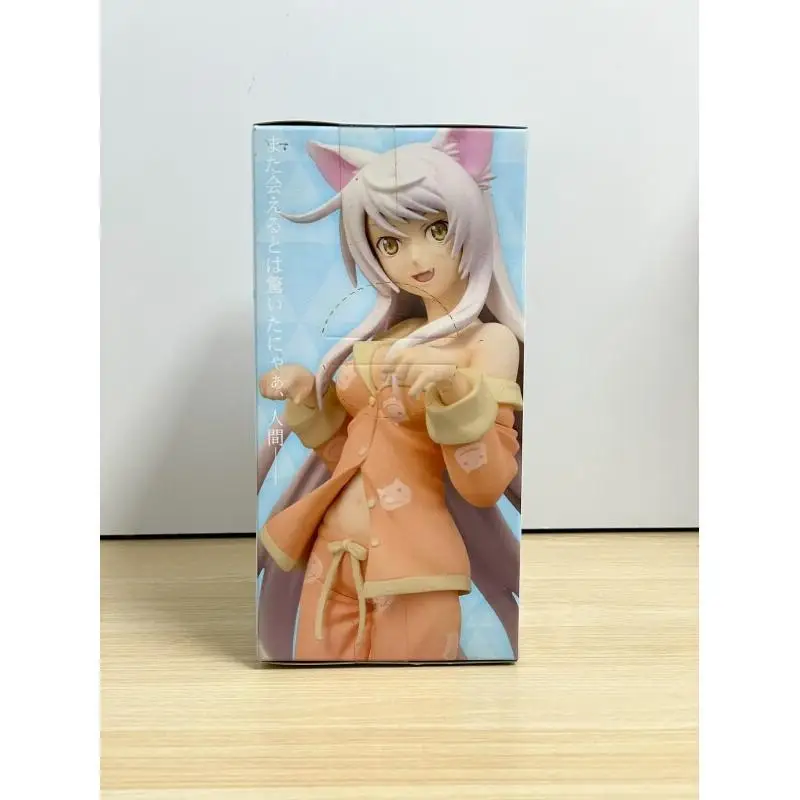 Bandai X4 Japan Version Original New Banpresto Monogatari Hanekawa Tsubasa White Cat Prize Figure Anime Figure Toy X4 + + + + + view 2