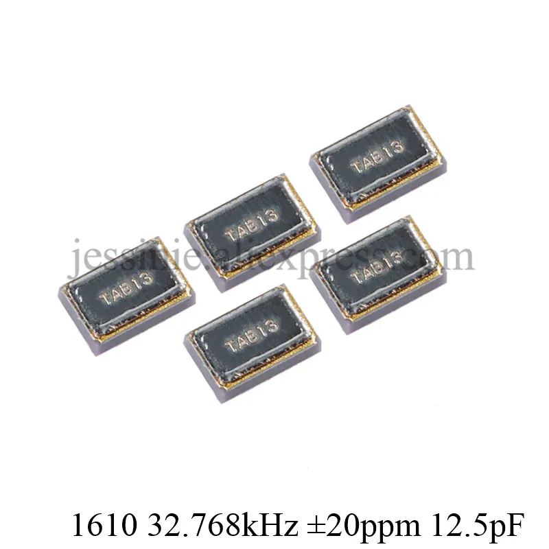 

5pcs/lot 1610 SMD Passive Crystal Oscillator 32.768kHz 32.768 kHz 32.768k Hz ± 20ppm 12.5pF Resonator 2Pin