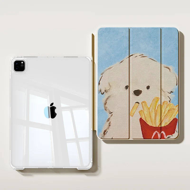 

Чехол для iPad A16 2025 Air 7 13 M3 для iPad 10th 10.9 2024 Pro 11 13 Чехол для Air 4 5 Funda Cute Patterns Цветочный дизайн Чехол