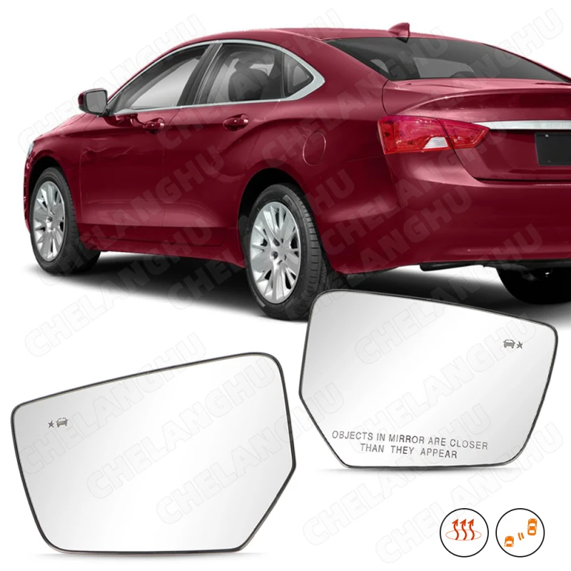 

Fit For Chevrolet Impala 2014 2015 2016 2017 2018 2019 2020 Car Door Side Mirror Glass With Blind Spot GM1324219 22761459
