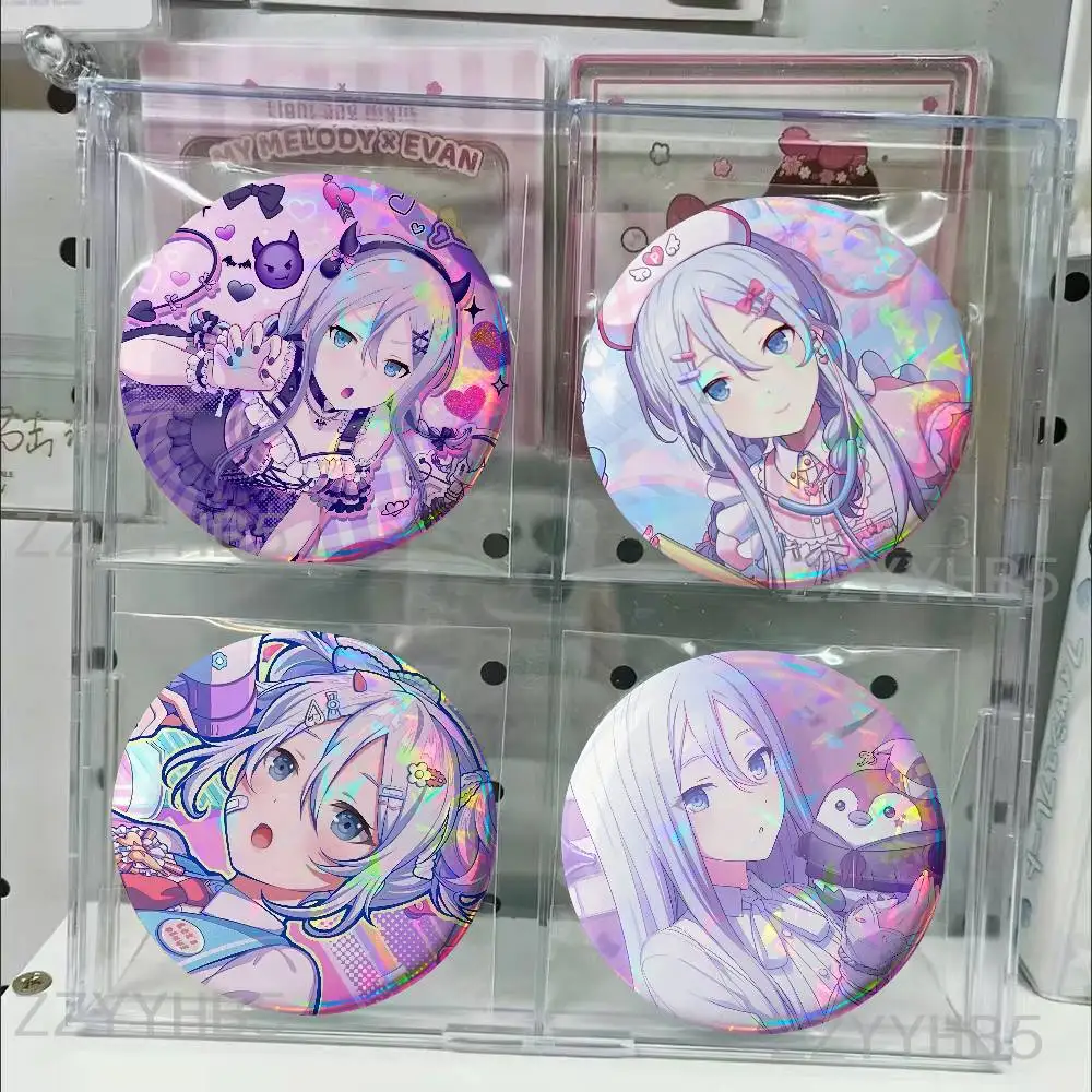 

P-Project S-Sekai Yoisaki Kanade Enamel Pin Tinplate Round Brooch Badges 58mm 44mm 32mm 75mm 25mm