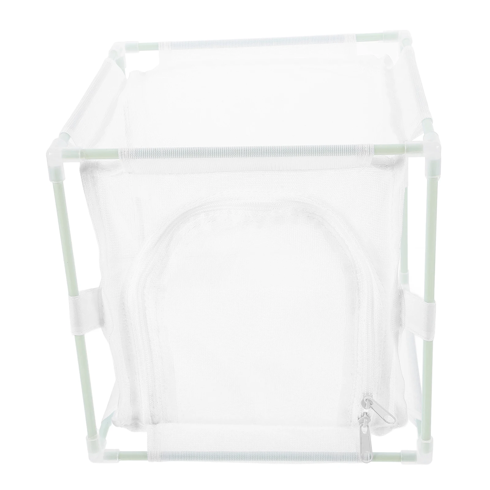 

1pc Habitat For Caterpillars Transparent Butterfly Enclosure With Zipper Disassembled Breeding Outdoor Indoor Cricket Firefly