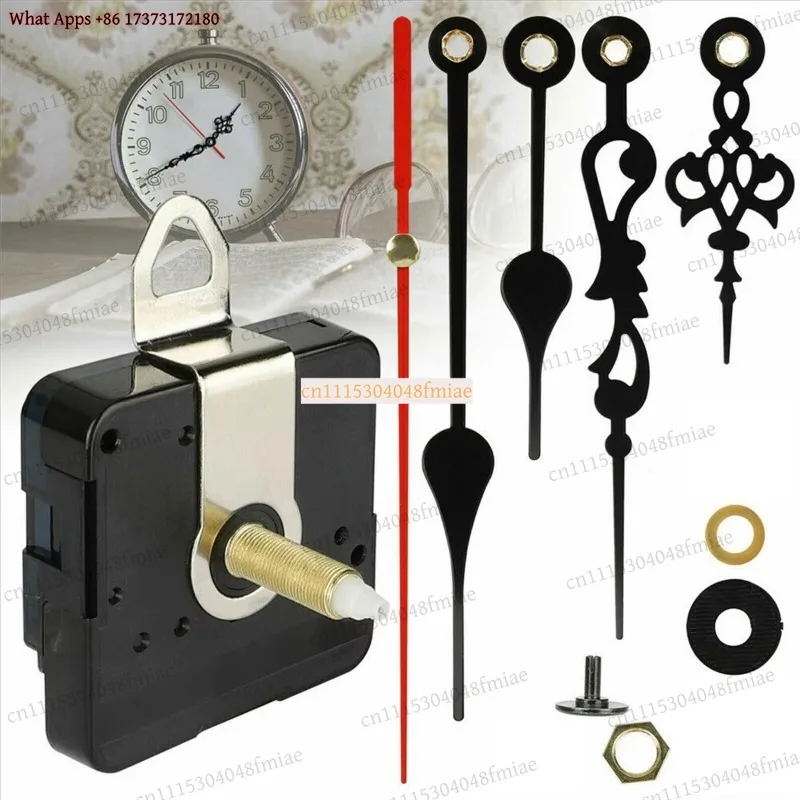 ko3 31mm Long Shaft DIY Quartz Clock Movement Mechanism Hands Wall Clock Repair Parts