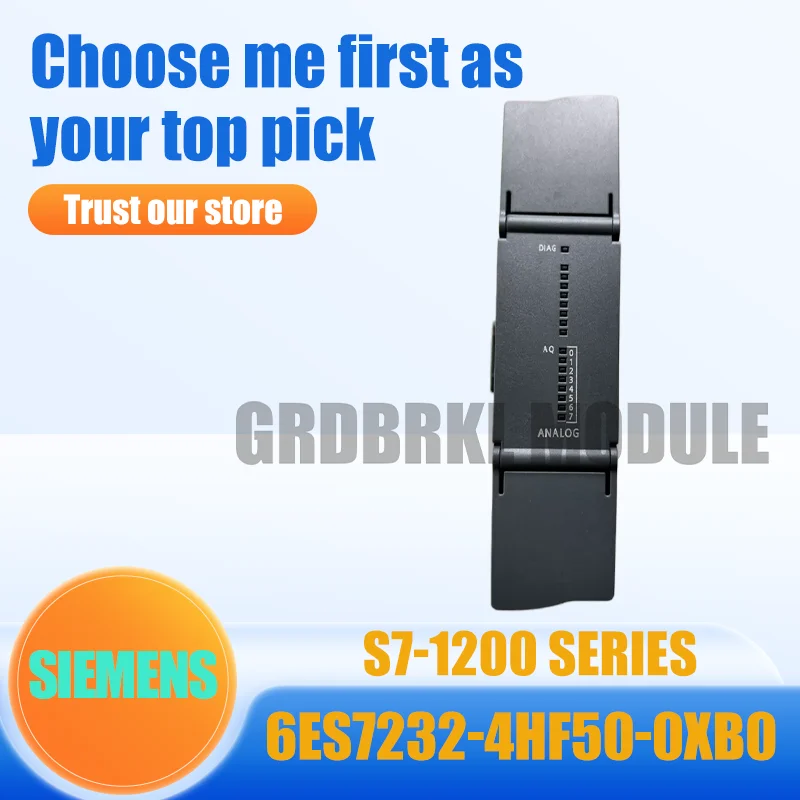 

Brand New Original SIEMENS 6ES7232-4HF50-0XB0 6ES7 232-4HF50-0XB0 S7-1200 G2 PLC Analog Output Module