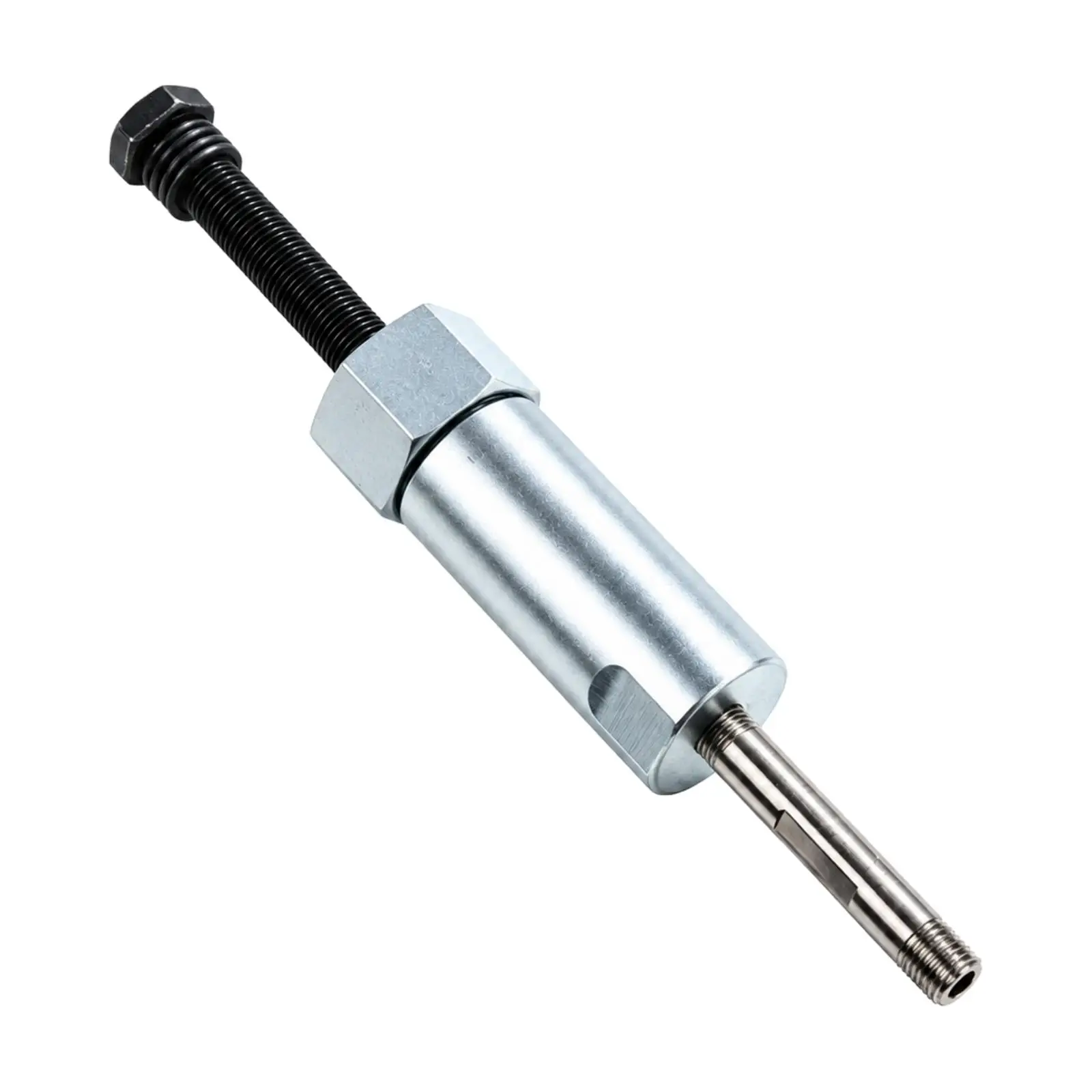 Workshop Grease Fitting Cleaner Tool for Oil Channel Clearing with Threaded Ends and Firm Hexagonal Handle