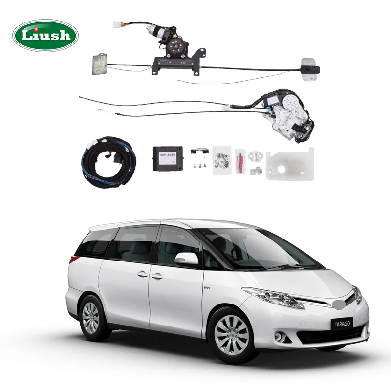 

Электрическая раздвижная средняя дверь, обновленная автоматическая боковая дверь с электроприводом для Toyota Estima Starwagon, дверной магнит, мягкое закрытие