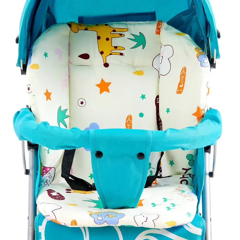 Baby Kids Cotton Fabric Highchair Cushion Pad Mat Booster Seats Cushion Pad Mat Feeding Chair Cushi on Pad Stroller Cushion Mat