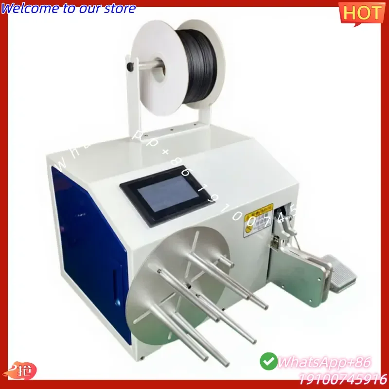 2026Hot JCW-WB01N Series Automatic Cnc Wire Wind Machine Copper Cable Coil Winding and Tying Machine