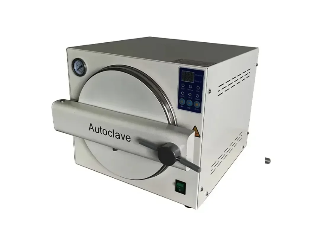 18 liter 23 liter ophthalmic autoclave pressure steam sterilizer den tal table top type autoclave image 2