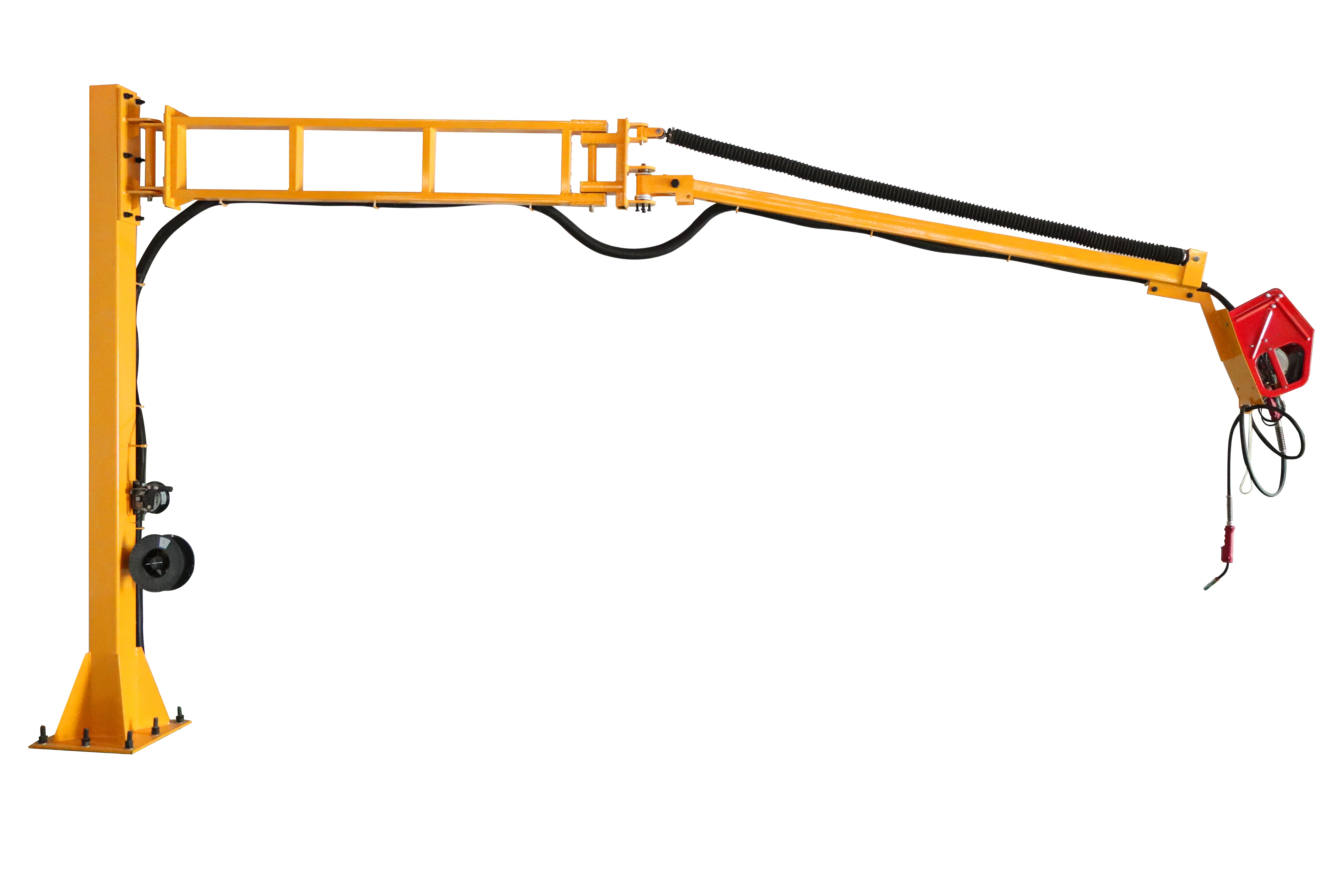 Máquina de fabricación de equipos auxiliares de soldadura, extensión de brazo espacial