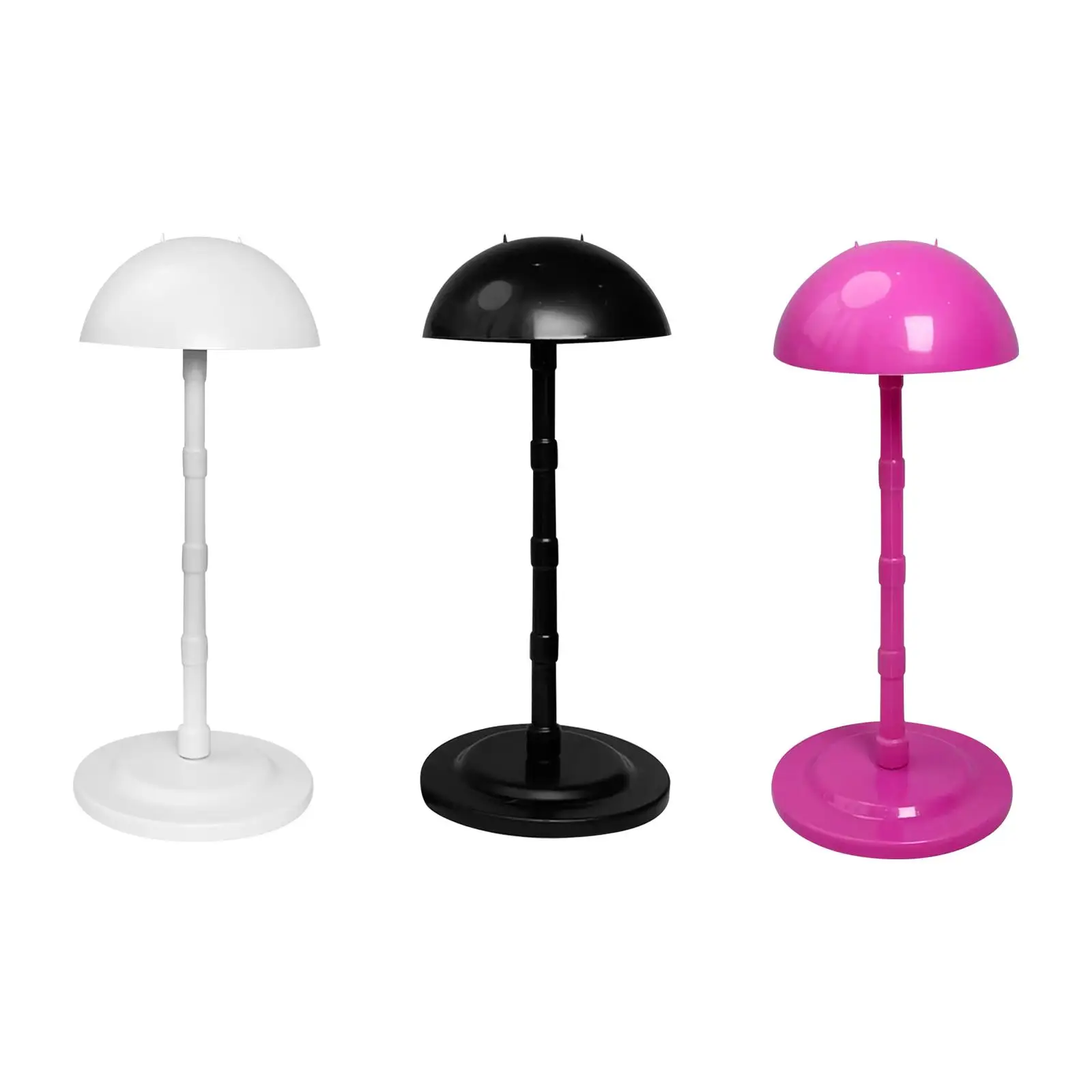 

Wig Stand Hat Display Stable Professional Accessory Anti Slip Wig Holder Portable for Salon Styling Beauty Salon Home Market