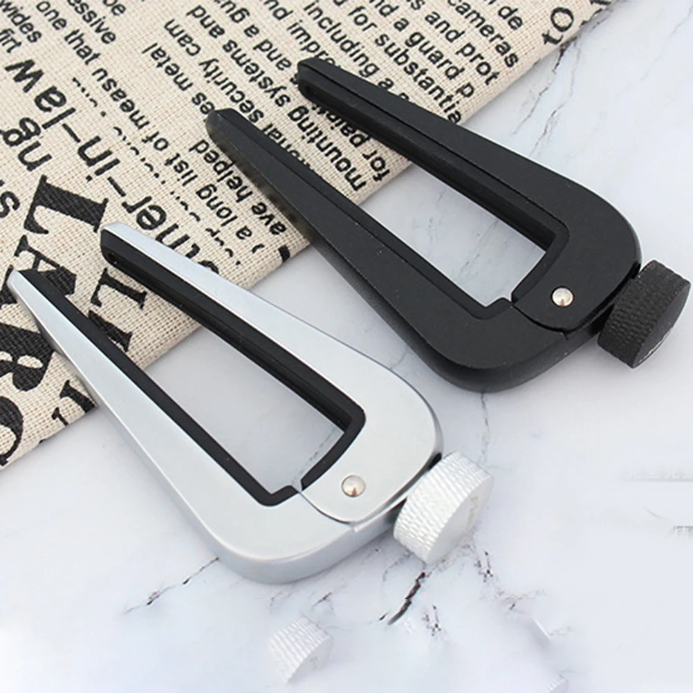 

Universal Guitar Capo Clip-On Tuner For Acoustic Electric Ukulele Classical Durable Silicone Scratch Proof Easy Release Accurate