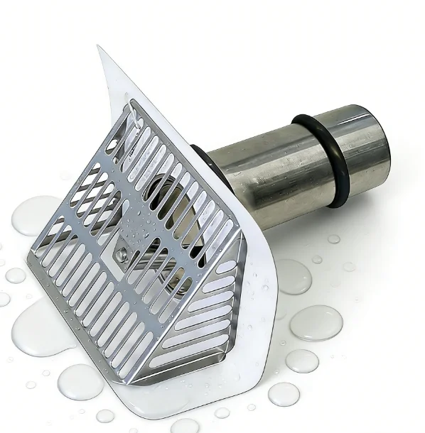 

Different Size Waterproofing Roof Stainless Steel 304 Cleanout Floor Drain Exterior Floor Drain