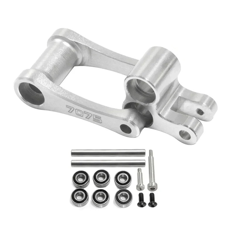 Brazo de dirección de freno de Metal para coche RC, montaje Servo de dirección Los261013 para LOSI 1/4, promoto-mx, accesorios de piezas de actualización de motocicleta