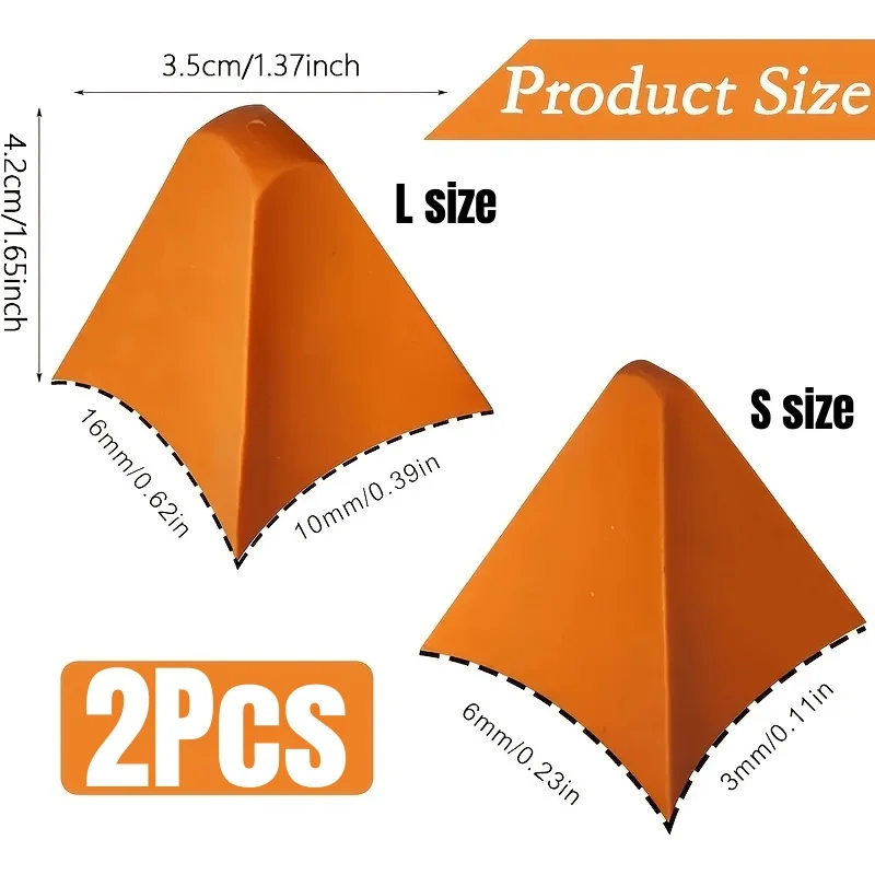2-teiliges Silikon-Dichtungswerkzeug-Set, Dichtmittel, Mörtel, Finishing-Werkzeug, Spreizer, Spachtel, Schaber für Küche, Badezimmer, Bodendichtmittel, Abdichtung