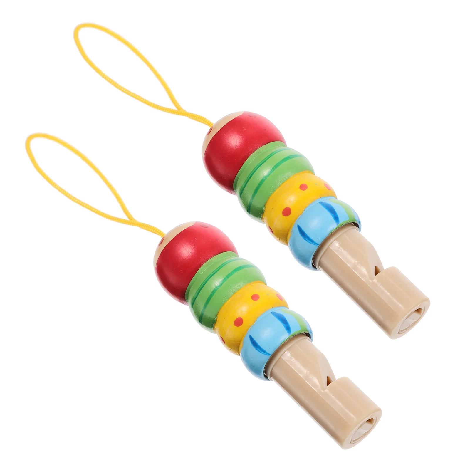 

2 Pcs Whistle Musical Toys for Toddlers Party Whistles Colorful Blowouts Childrens