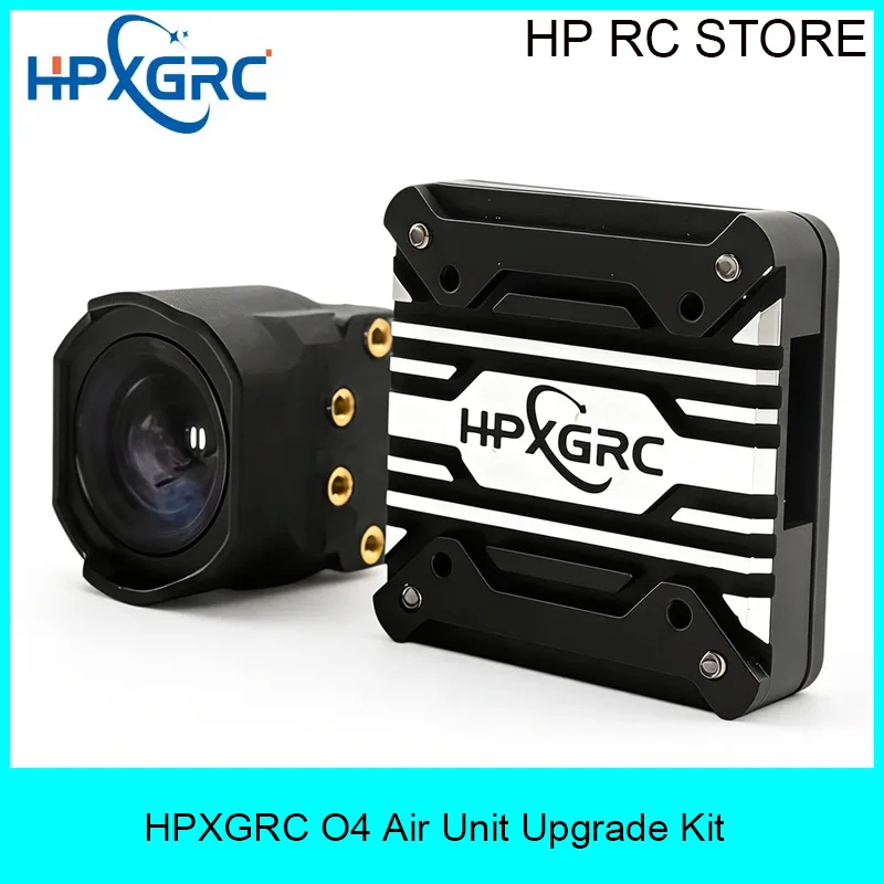 HPXGRC O4 Air Unit Upgrade Kit - 145° Wide Angle Lens with CNC Aluminum Heatsink Cover Enhanced Cooling FPV DIY Parts